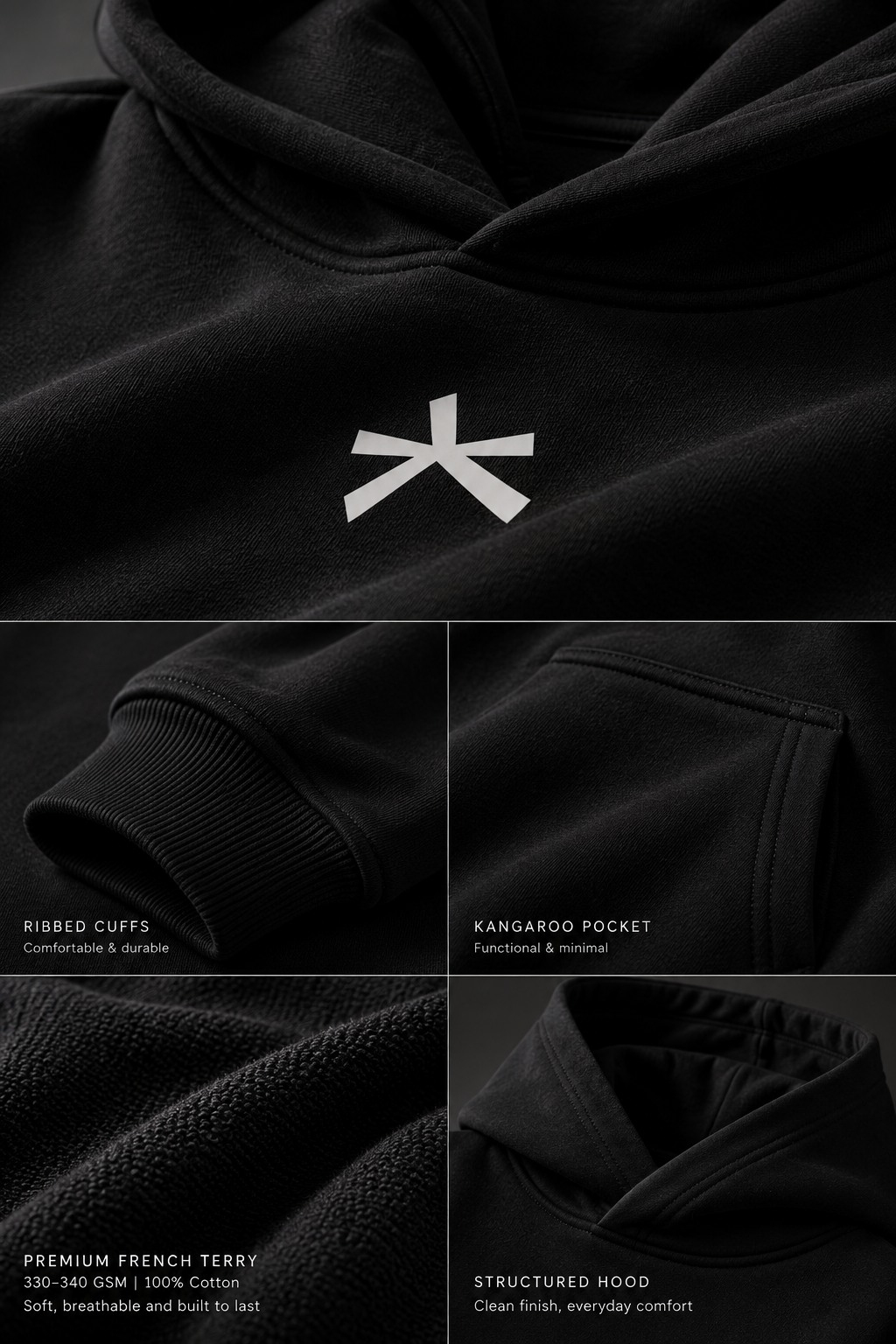 Back Bench Theory Signature Black Hoodie