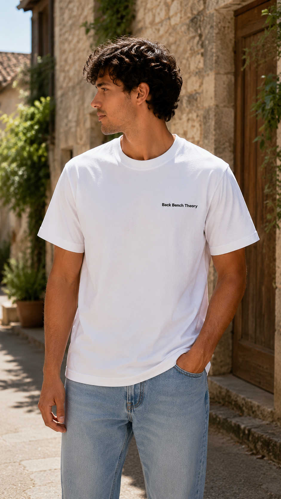 Life Was Simpler When Happiness Was Not Online | Premium Cotton Graphic T-Shirt