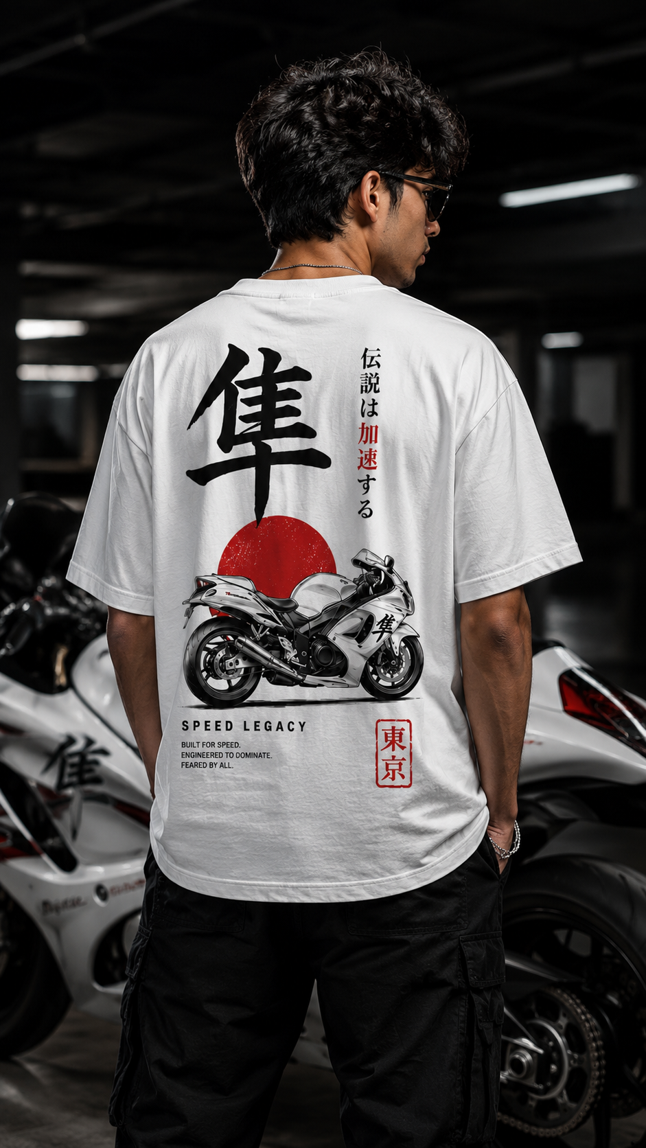 HAYABUSA SPEED LEGACY OVERSIZED T-SHIRT