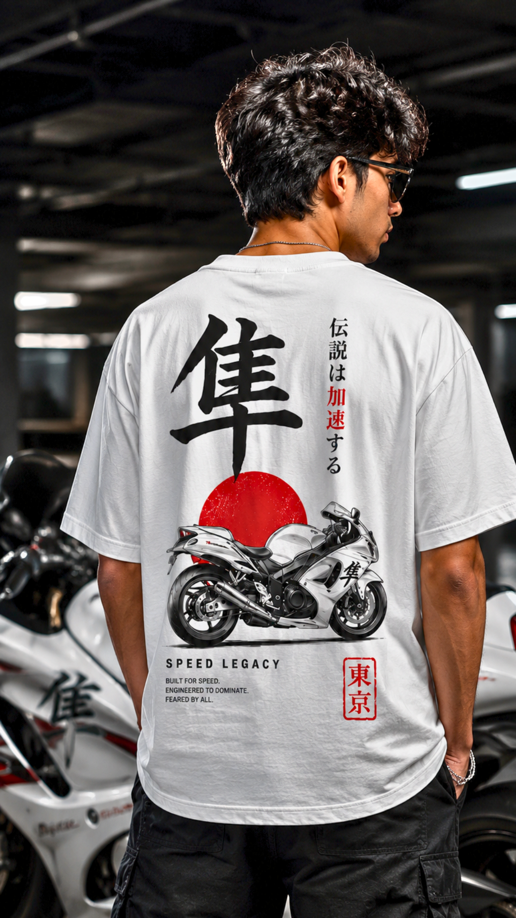 Hayabusa Speed Legacy Oversized TShirt