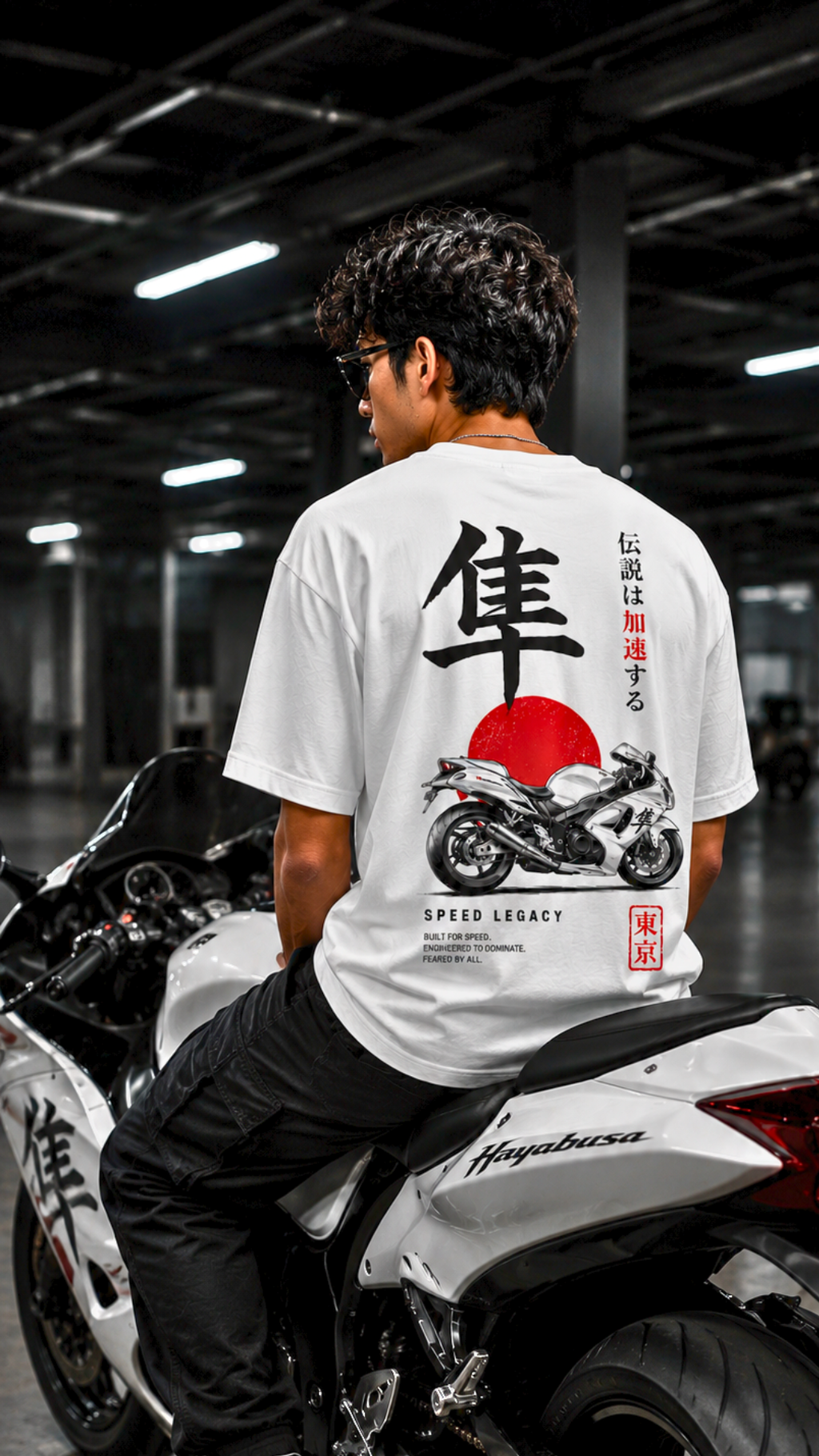 Hayabusa Speed Legacy Oversized TShirt