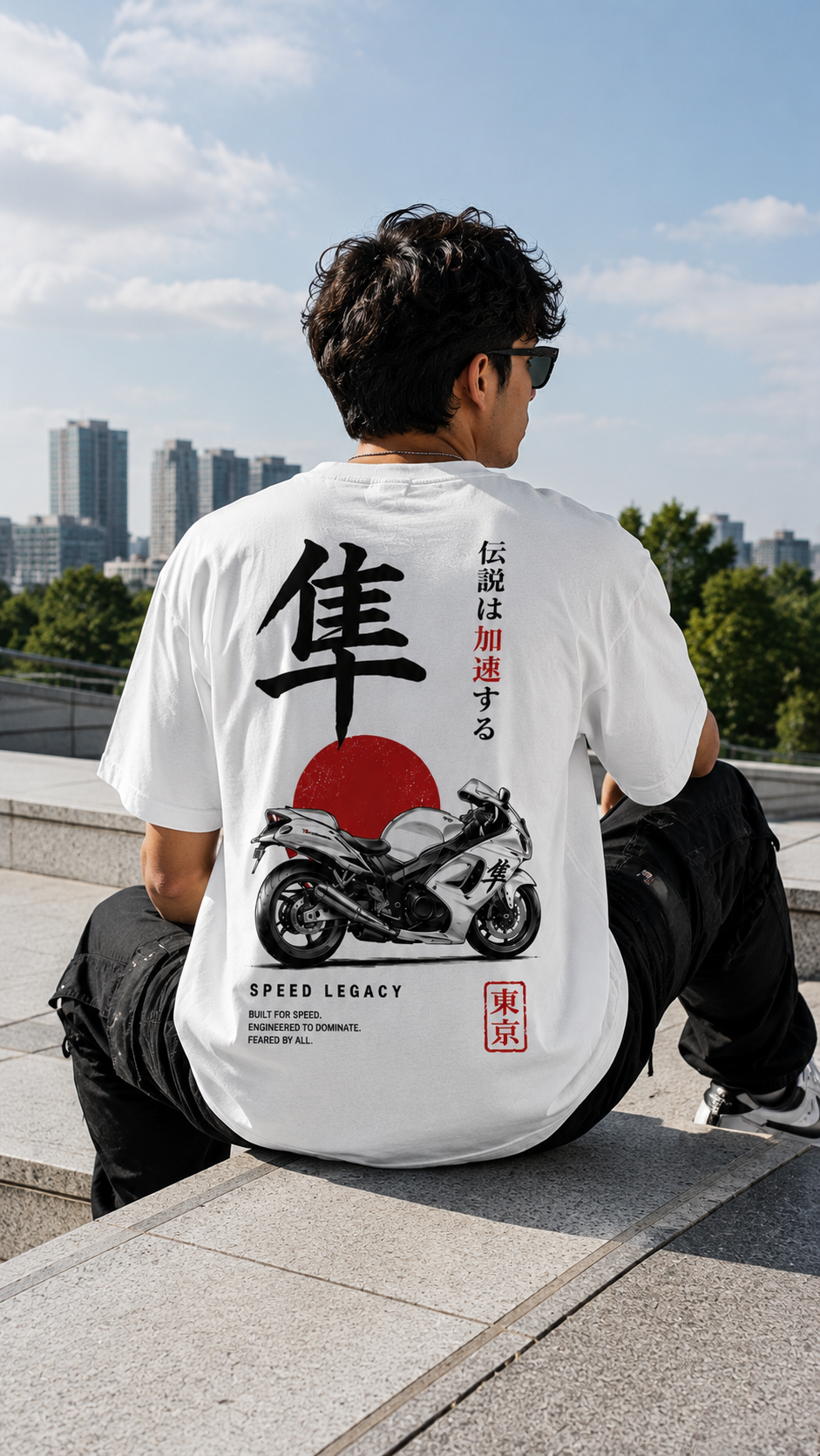 HAYABUSA SPEED LEGACY OVERSIZED T-SHIRT