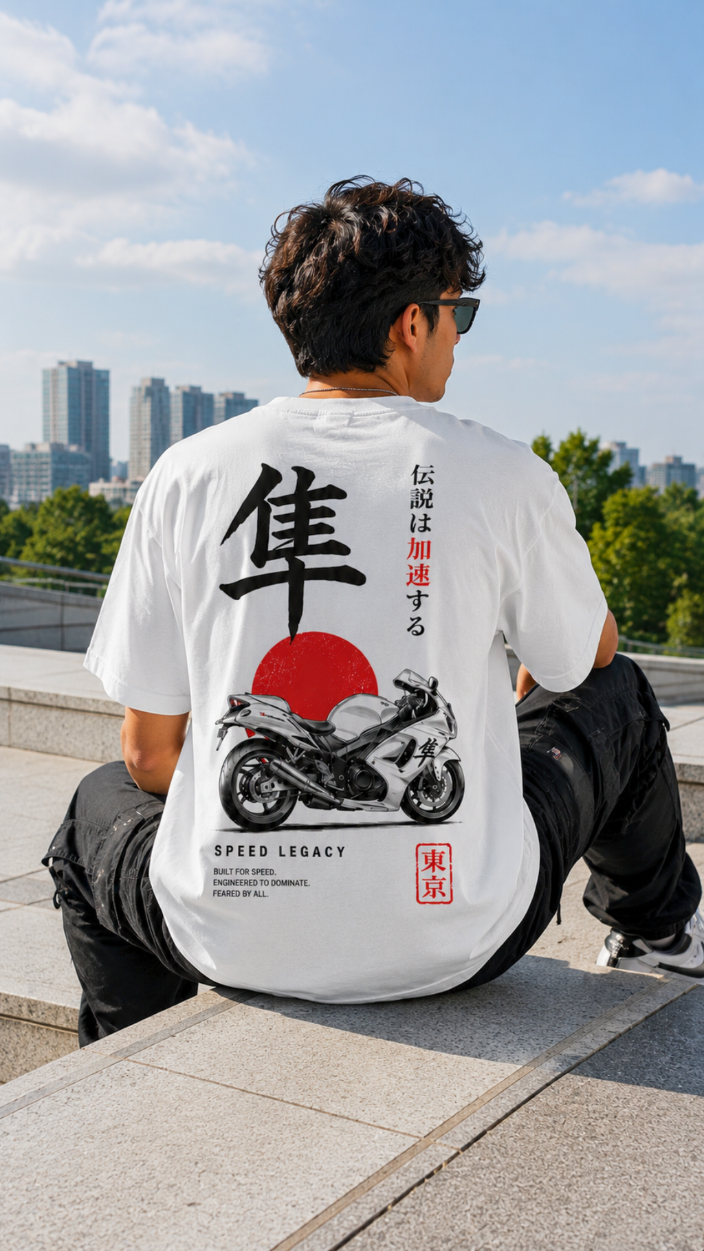 Hayabusa Speed Legacy Oversized TShirt