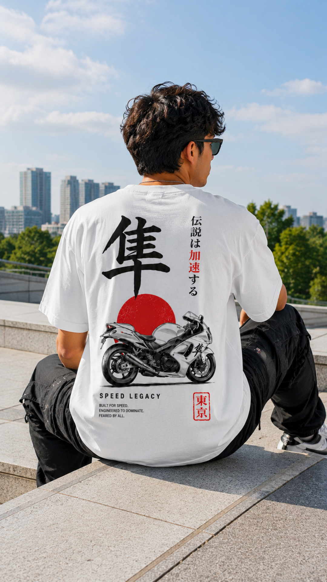 Hayabusa Speed Legacy Oversized TShirt
