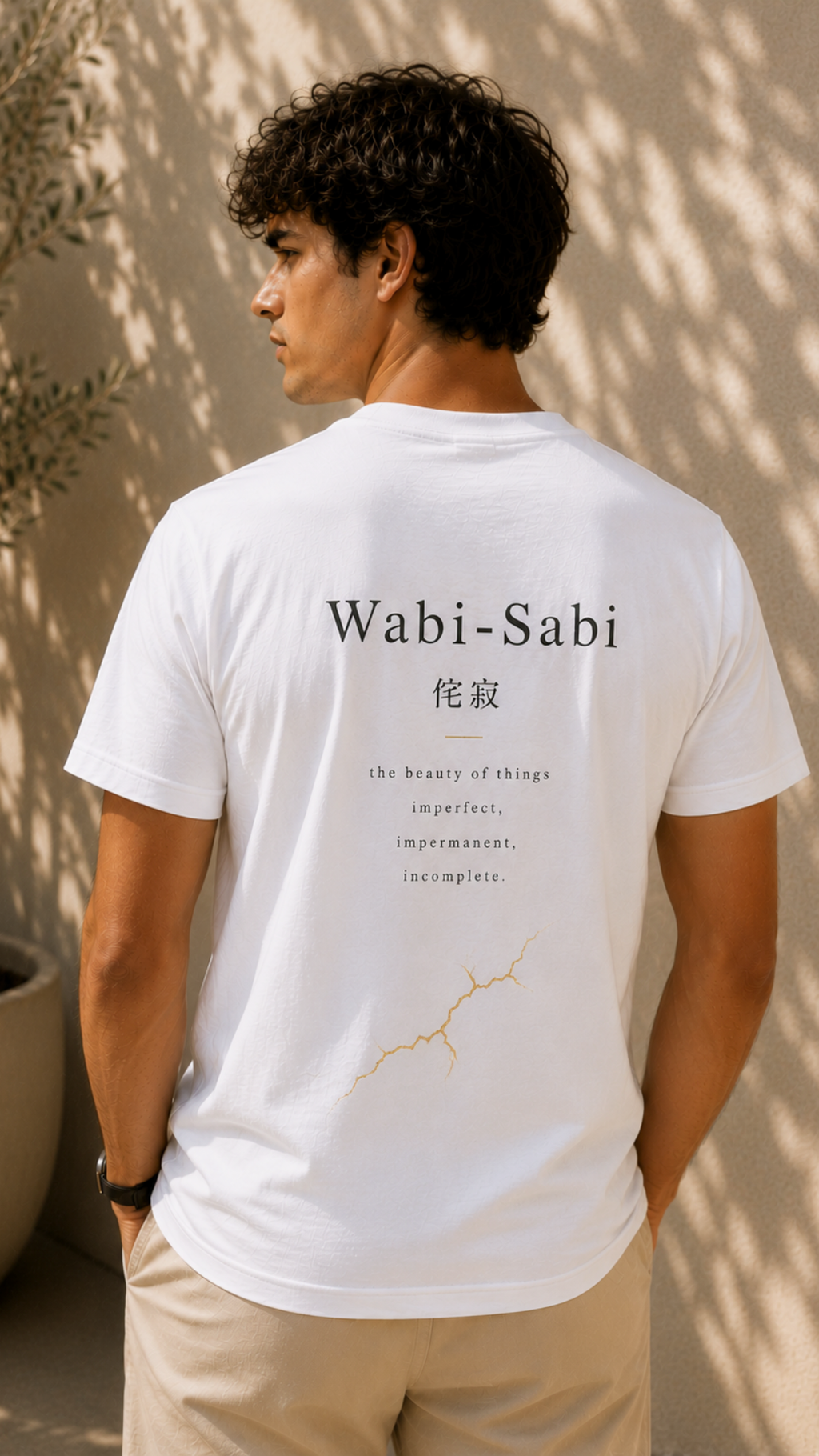 Wabi-Sabi — Minimalist Graphic T-Shirt